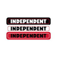 Independent Sticker Bar Logo - Small