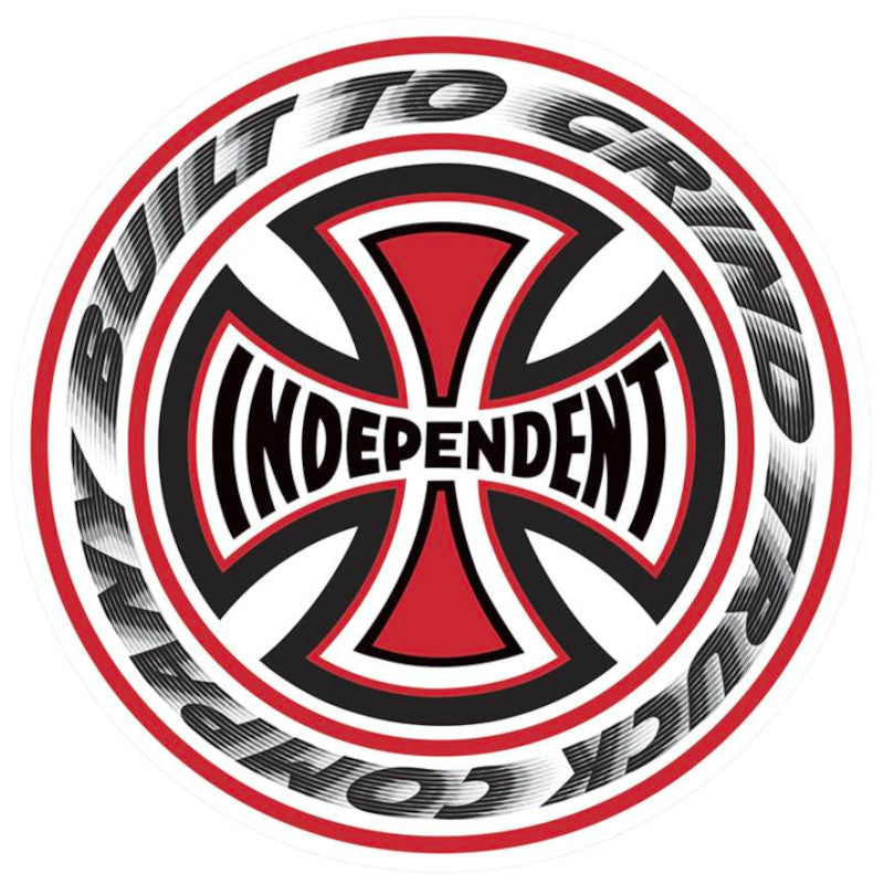 Independent Sticker T/C Blaze - Rouge et Blanc/Large