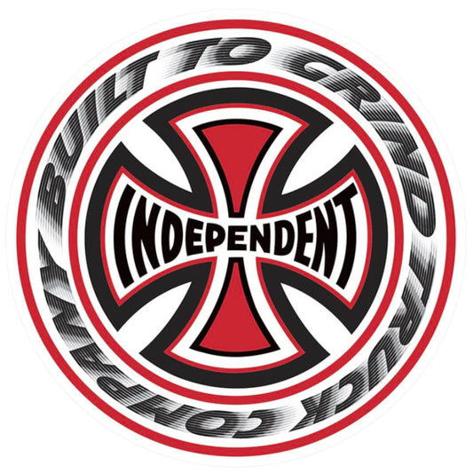 Independent Sticker T/C Blaze - Rouge et Blanc/Large