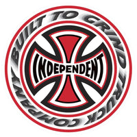 Indepentent Sticker T/C Blaze - Red And White/Large
