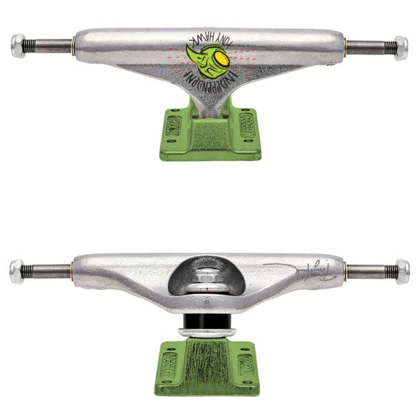 Independent Trucks 144 Tony Hawk Transmission Forged Hollow Green