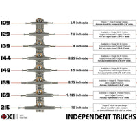 Independent Trucks 139 BTG Speed Blue