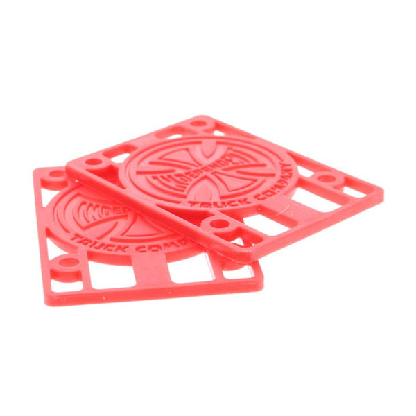 Independent Risers 1/8 Inch - Red