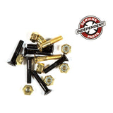 Independent Bolts Genuine Parts 1 Inch Phillips - Black/Gold