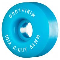 54mm 101a Mini Logo Wheels C-Cut - Bleu