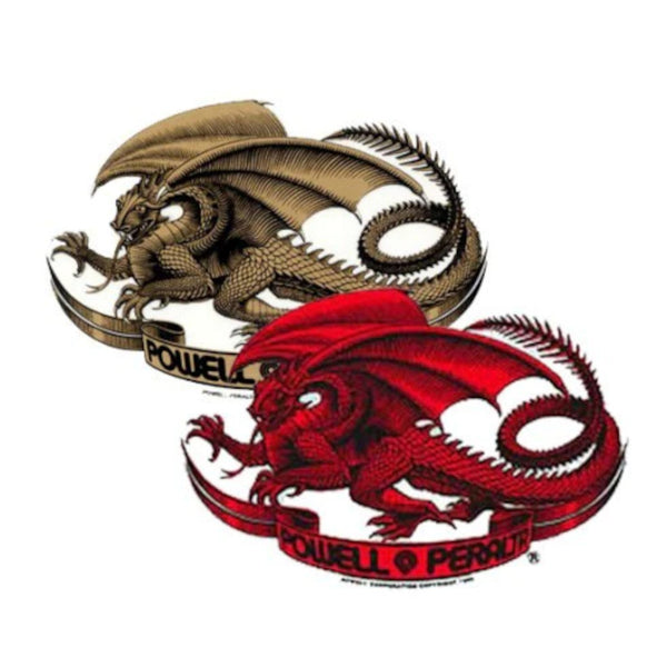 Powell & Peralta Sticker Oval Dragon Assorted - Medium