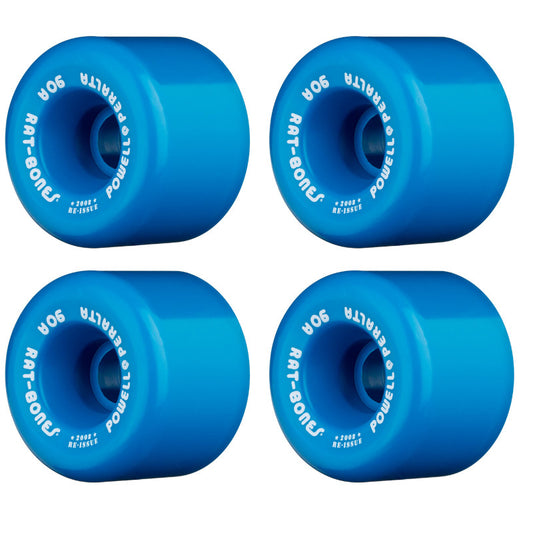 60mm 90a Powell & Peralta Wheels Rat Bones - Bleu