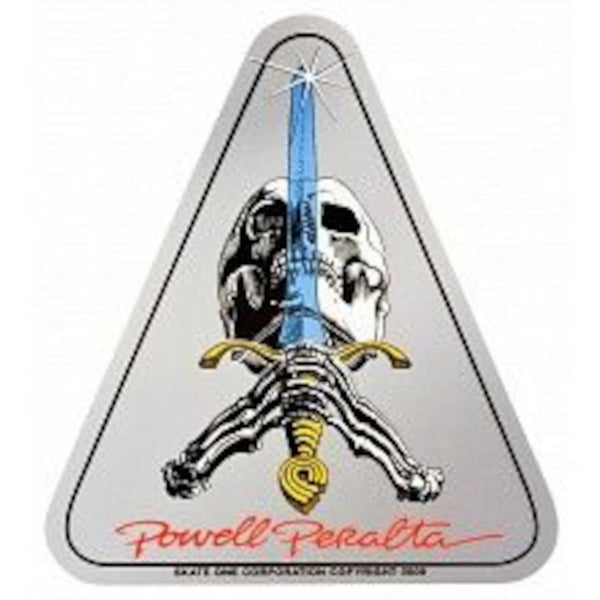 Powell & Peralta Sticker Skull & Sword - Medium