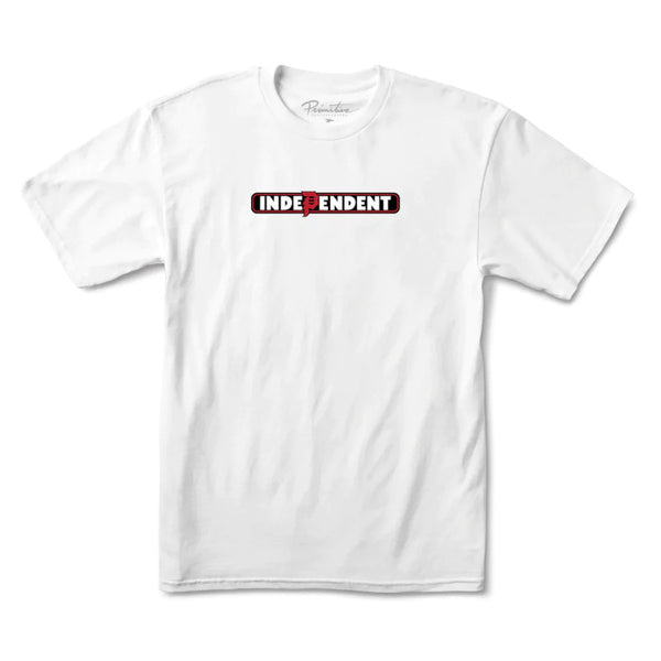 Primitive x Independent T-Shirt Collab Bar Logo