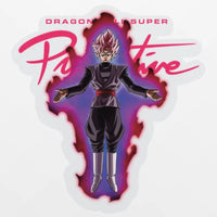 Primitive Sticker Dragon Ball Goku Black Rose - Medium