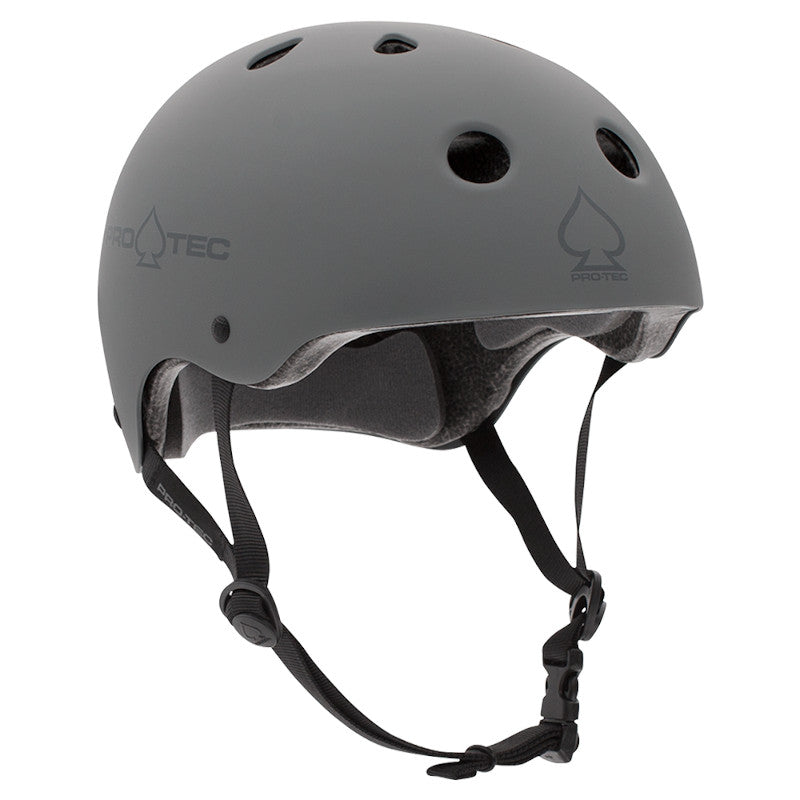 Pro-Tec Casque Classique Certifié - Gris Mat
