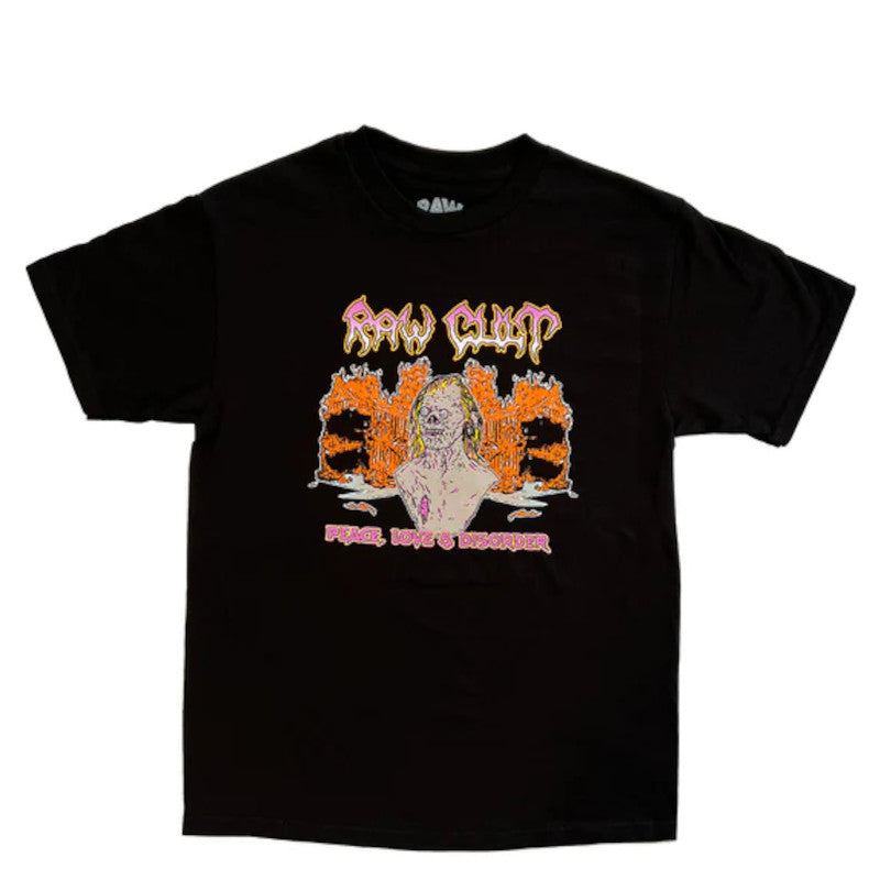 RAW CULT T-Shirt Peace Love Disorder