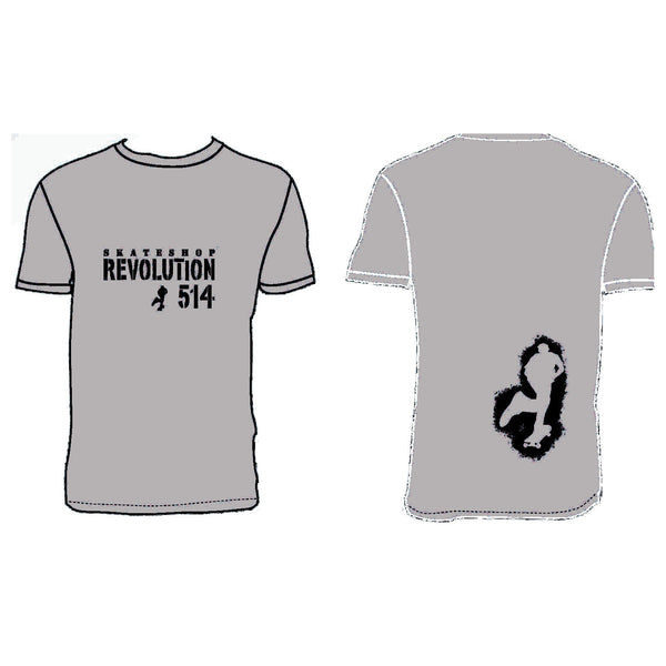 Revolution 514 T-Shirt Still Pushing - Gravel