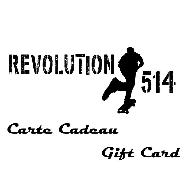 Carte Cadeau Revolution 514