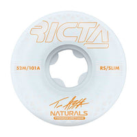 52mm 101a Ricta Wheels Reflective Naturals Asta Slim