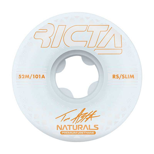 52mm 101a Ricta Wheels Reflective Naturals Asta Slim