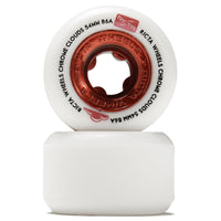 54mm 86a Ricta Wheels Chrome Clouds Rouge