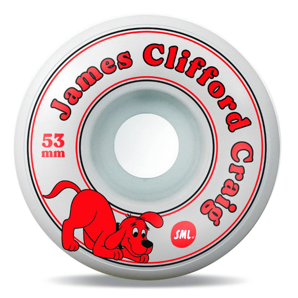 53mm 99a SML Wheels James Craig Clifford