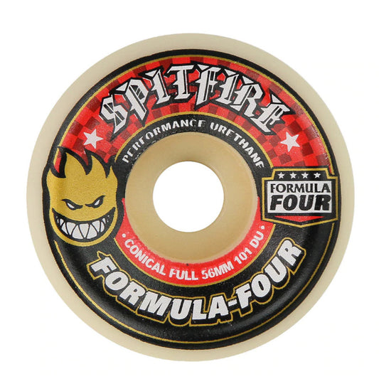56mm 101a Spitfire Wheels Formula Four Conical Full