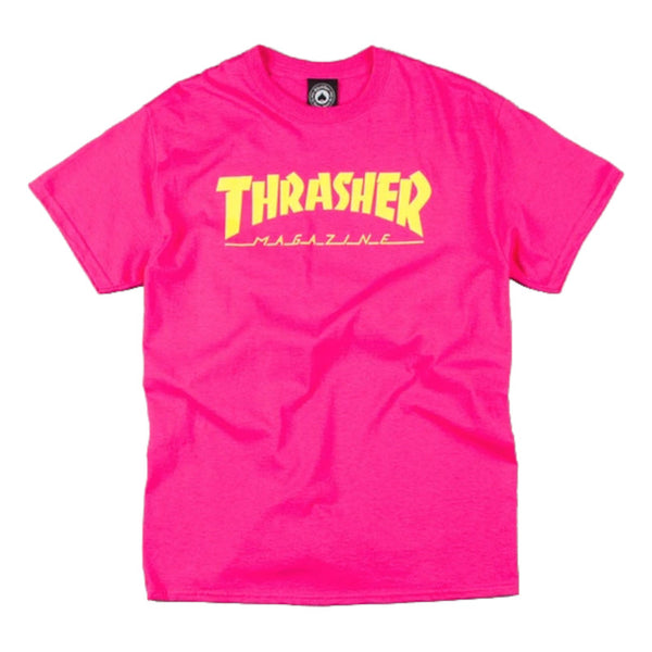 Thrasher T-Shirt LOGO - Rose