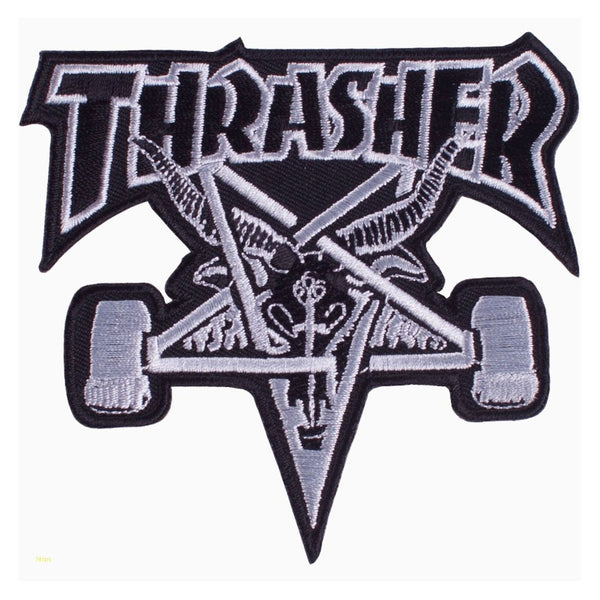 Thrasher Patch Pentagram GOAT Logo - Medium