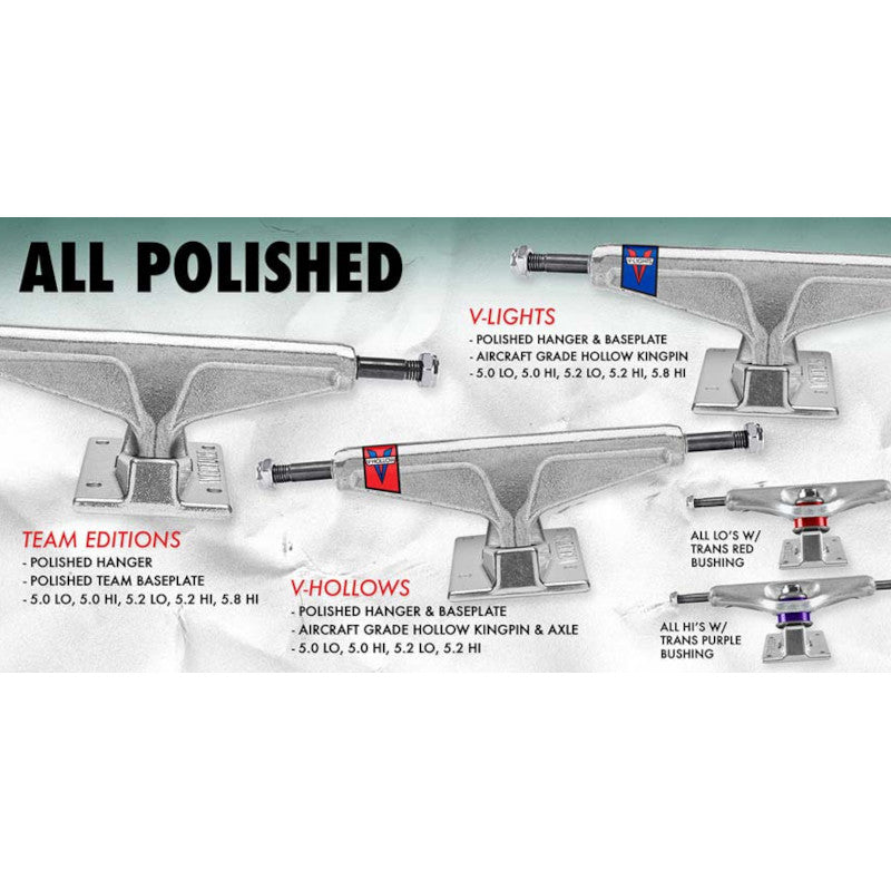 Venture Trucks 5.2 V-Hollow - Poli