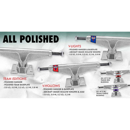 Venture Trucks 5.2 V-Hollow - Poli
